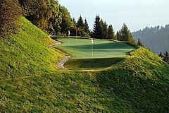 Italien Südtirol White Deer San Lorenzo Mountain Lodge Golfplatz Golfplatz Italien Südtirol White Deer San Lorenzo Mountain Lodge