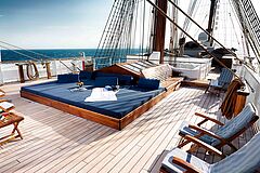 Deck Sea Cloud II Sea Cloud II Deck