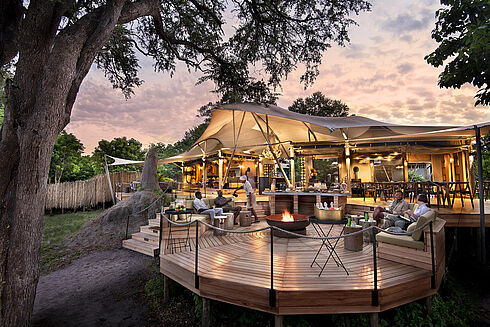 Okavango Delta -  Khwai Leadwood Camp