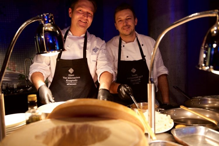Golf Trophy Live Cooking Station