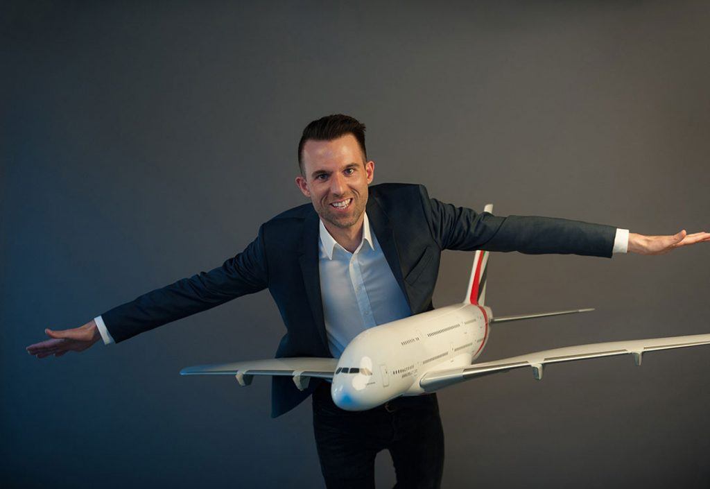 DESIGNREISEN-Flugspezialist Andreas Pfleger.