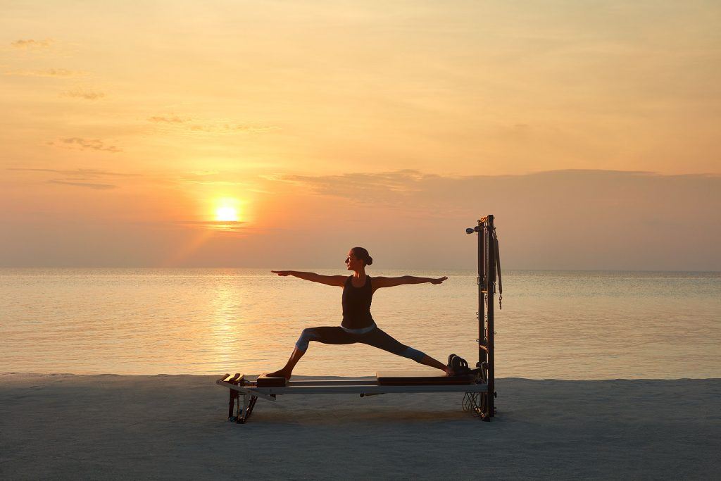 Yoga und Entspannung im Reethi Rah 