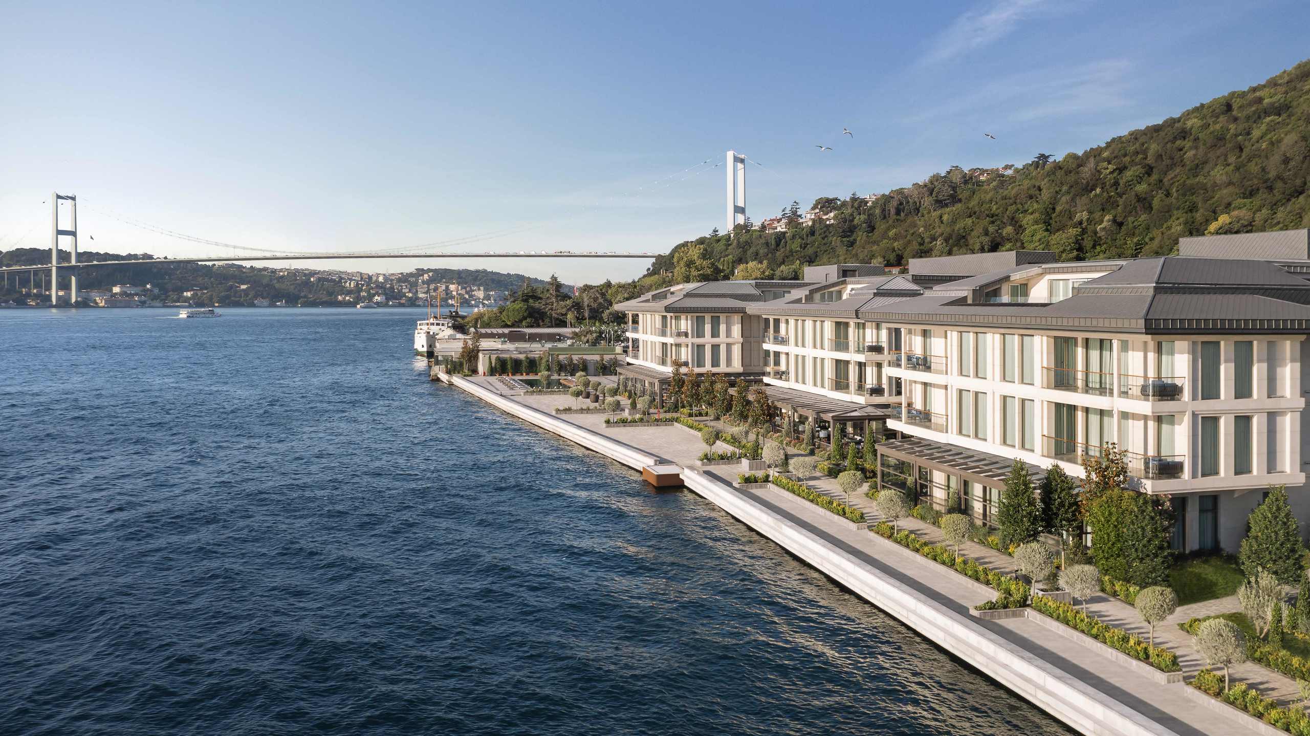 Hotel Exterior From Bosphorus – Mandarin Istanbul (L)