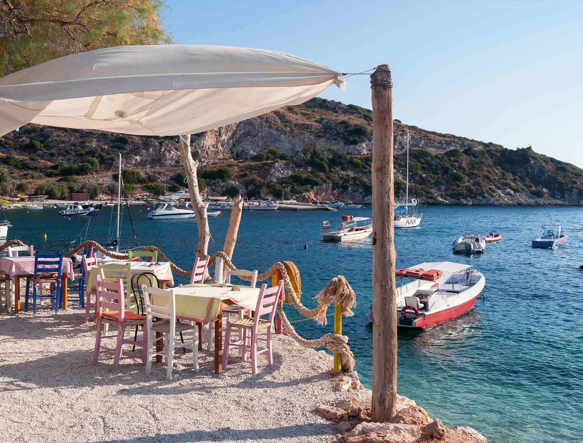 Luxus Restaurant direkt am Meer