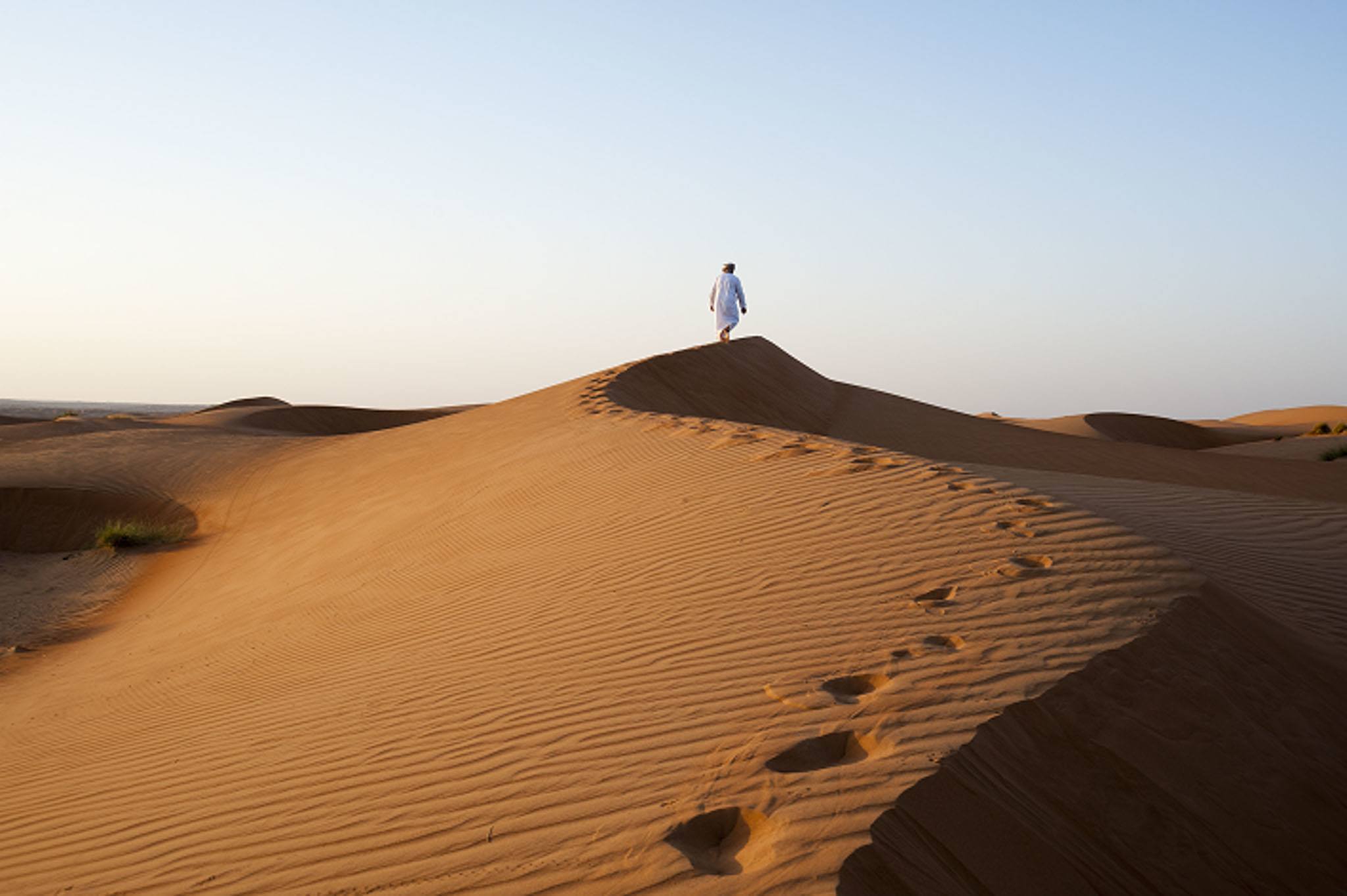 Bis zu 300 Meter hoch sind die Dünen der Rub Al Khali © Ministry of Heritage & Tourism Sultanate of Oman