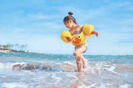 Sommerurlaub mit Kindern Strand Familienurlaub