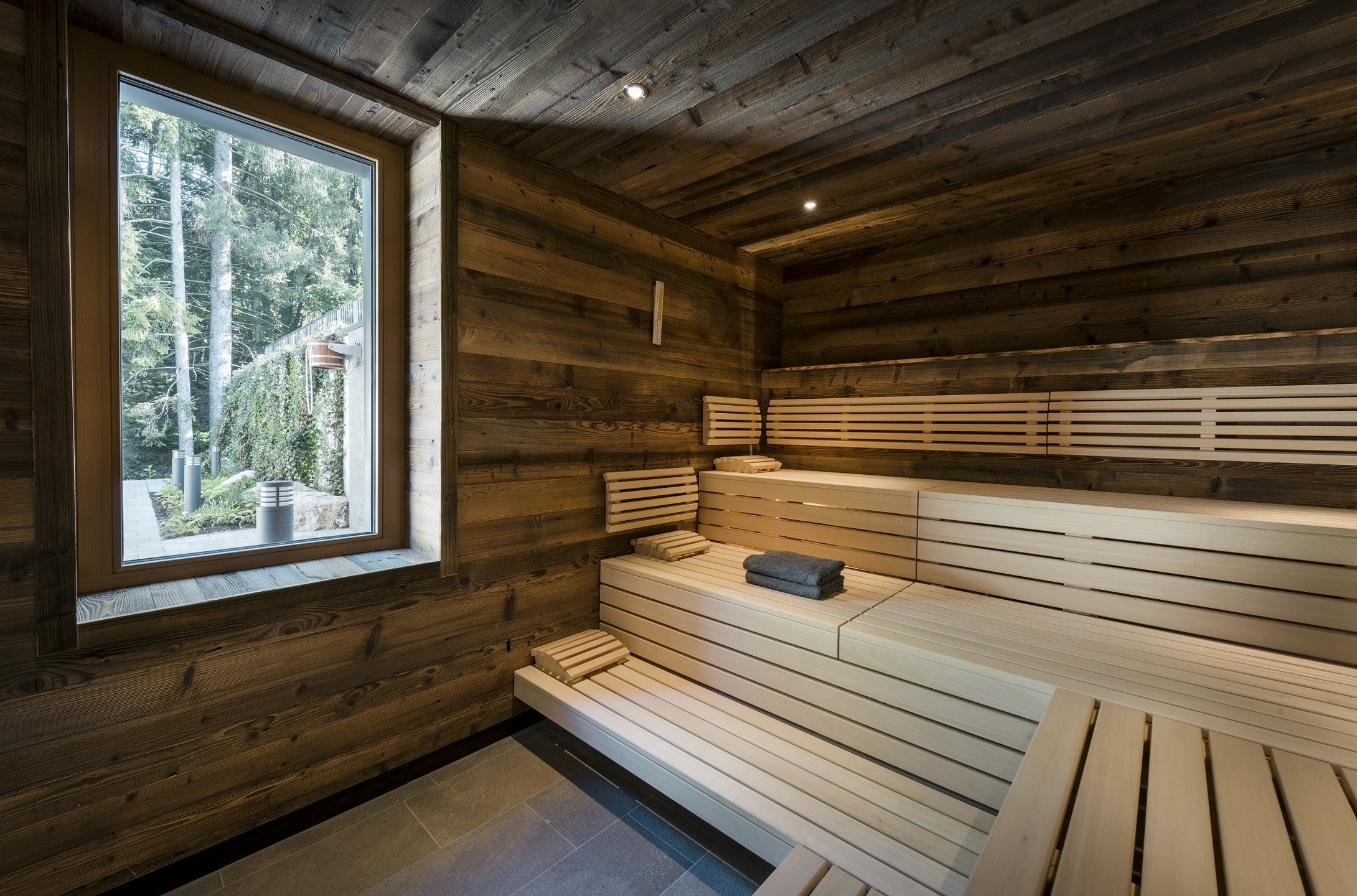 Sauna ©Klosterhof – Alpine Hideaway & Spa