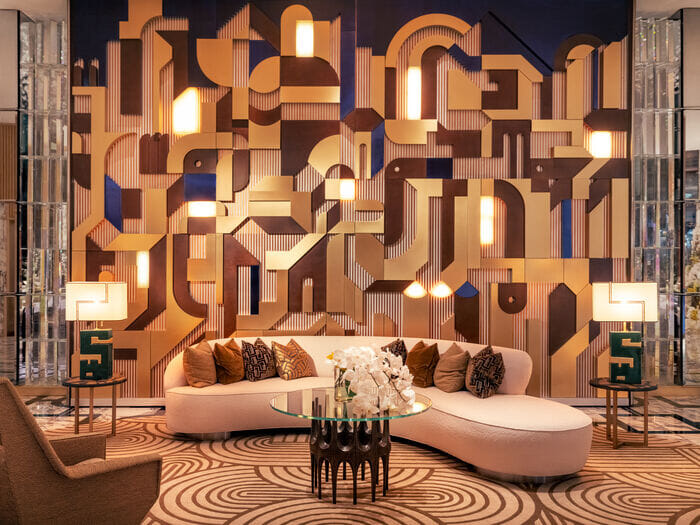 Urbaner Luxus erwartet einen im
Royal Mansour Casablanca