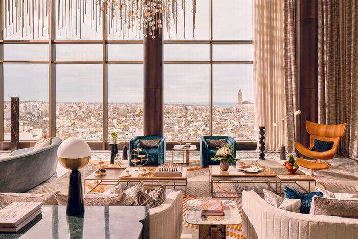 Das Premium-Panorama im
Royal Mansour Casablanca