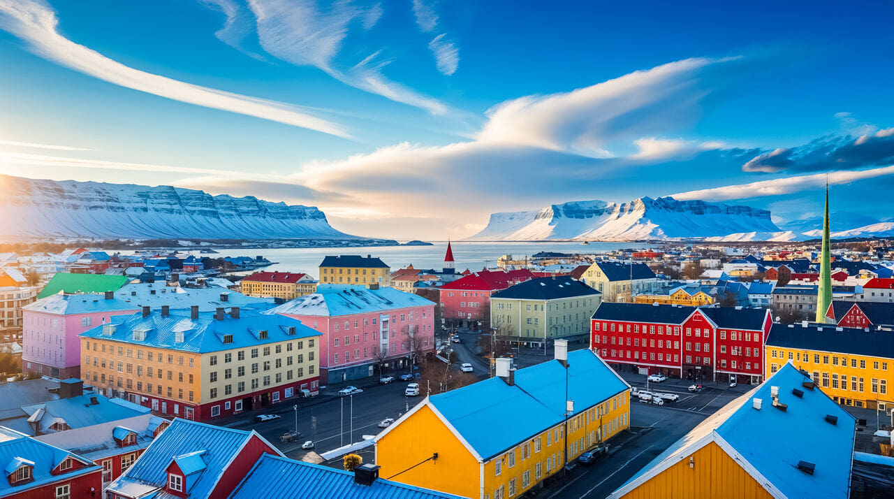 Rejkjavik Stadtansicht