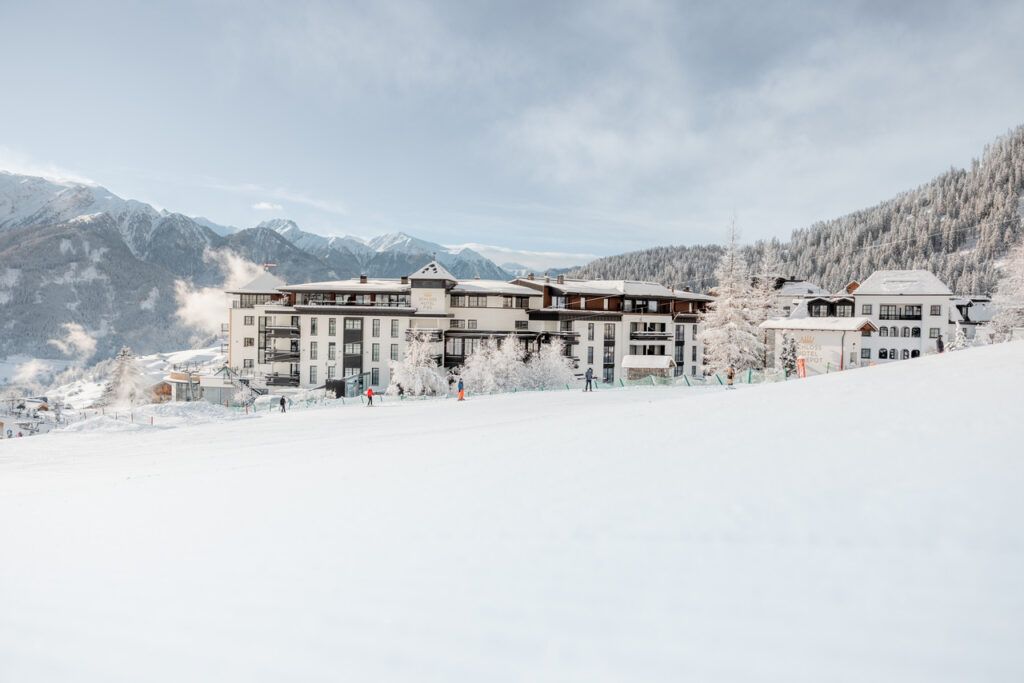 schlosshotel Fiss im Winter